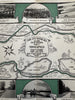 St.Paul Minneapolis Twin Cities c.1930 MN cartoon maps w/ photos surrounding