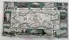St.Paul Minneapolis Twin Cities c.1930 MN cartoon maps w/ photos surrounding