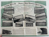 York Beach Maine 1930-40 tourist brochure picto-map panorama Short Sands Nubble