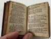 German Folk Song book diced leather 1857 Philadelphia near miniature rare book