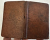 German Folk Song book diced leather c.1840-50’s near miniature rare pocket book