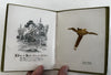 Holy Land pressed flowers book 1903 w/ 12 actual dried flowers Lowell Mass