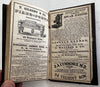 Boston Almanac 1852 HC City Plan Period Advertising City & Business Directory