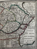 Hungary Kingdom Bulgaria Balkans 1719 Chiquet attractive engraved antique map
