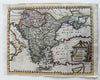Hungary Hungarian Empire Greece 1758 attractive hand color engraved antique map