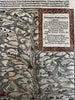 Germany mining operations 1628 Munster map Furtelbach Teutschen Lande