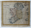 Ireland c.1790’s Pleasing engraved hand colored miniature original map