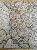 Russia in Europe 1802 northern & southern parts x 2 engraved hand color maps lot
