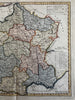 France divided into compartments National Assembly c.1790 Conder decorative map