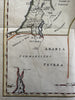 History of Kings of Judah & Israel Rehor 1813 Scarce Etheridge decorative map