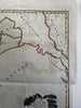 History of Kings of Judah & Israel Rehor 1813 Scarce Etheridge decorative map