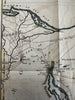 Journey Children Israel Egypt to Canaan 1813 Etheridge decorative historical map