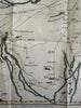 Journey Children Israel Egypt to Canaan 1813 Etheridge decorative historical map