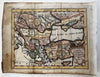 Balkans Greece Turkey in Europe 1788 Toulouse charming map lovely hand color