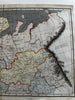 Russia in Europe two sheets 1809 Arrowsmith hand colored map pair Riga Black Sea