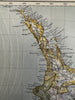 New Zealand 1881 Lett’s map shows ocean currents light houses submarine cables