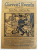 WWII Europe Poland invaded 1939 rare newspaper German Invasion map Axis front