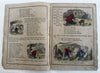 Silver sixpence Funny Picture c.1855-65 McLoughlin hand color juvenile 2 books
