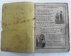 Silver sixpence Funny Picture c.1855-65 McLoughlin hand color juvenile 2 books