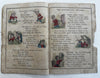 Silver sixpence Funny Picture c.1855-65 McLoughlin hand color juvenile 2 books