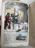 Robin Hood & Little John c.1860’s McLoughlin hand color juvenile 2 variant books