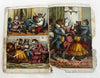 Miss Mouser’s Cat Tea party c1860’s McLoughlin chromolithography juvenile book