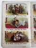 Major’s ABC Alphabet c1860’s McLoughlin color chromolithography juvenile book