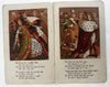Queen of Hearts Damson Tarts Fantasy cards 1869 McLoughlin color juvenile book