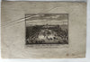 Versailles France garden panorama c.1670’s N. Visscher scarce engraved print