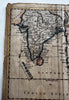 East Indies India SE Asia Cochin China 1766 Jefferys engraved hand colored map