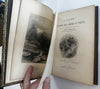 Gallery of Famous Poets Poetry 1870 gorgeous gilt leather gift book w/engravings