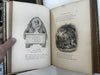 Gallery of Famous Poets Poetry 1870 gorgeous gilt leather gift book w/engravings