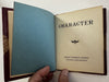 Self-help Personal Growth Character Courtesy Harmony c.1900 custom leather book