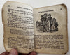United States Primer for children 1847 w/ woodcuts rare chapbook Devil talk