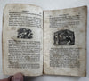 History Peter Thomson c.1840 rare juvenile chap book w/ 20 woodcut illustrations