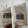 History Peter Thomson c.1840 rare juvenile chap book w/ 20 woodcut illustrations
