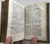 Book of Prayer religious rituals 1830 Eastern Orthodox church rare leather book