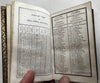 Book of Prayer religious rituals 1830 Eastern Orthodox church rare leather book