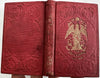 Lady’s Almanac 1856 Boston pictorial cloth book advertising educational