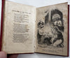 Lady’s Almanac 1856 Boston pictorial cloth book advertising educational
