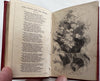 Lady’s Almanac 1856 Boston pictorial cloth book advertising educational