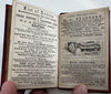 Lady’s Almanac 1856 Boston pictorial cloth book advertising educational