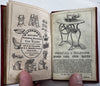 Lady’s Almanac 1856 Boston pictorial cloth book advertising educational
