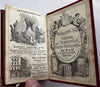 Lady’s Almanac 1856 Boston pictorial cloth book advertising educational