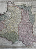 Poland w/ dismembered parts From Best Authorities 1794 Wilkinson scarce map