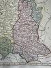 Poland w/ dismembered parts From Best Authorities 1794 Wilkinson scarce map