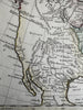 North America w/ Latest Discoveries Quivera New Albion 1794 Wilkinson scarce map