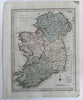 Ireland from the best authorities 1794 Wilkinson scarce map