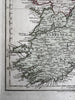 Ireland from the best authorities 1794 Wilkinson scarce map