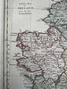 Ireland from the best authorities 1794 Wilkinson scarce map